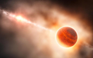 Illustration for article titled Our First Image Of A Planet Being Born